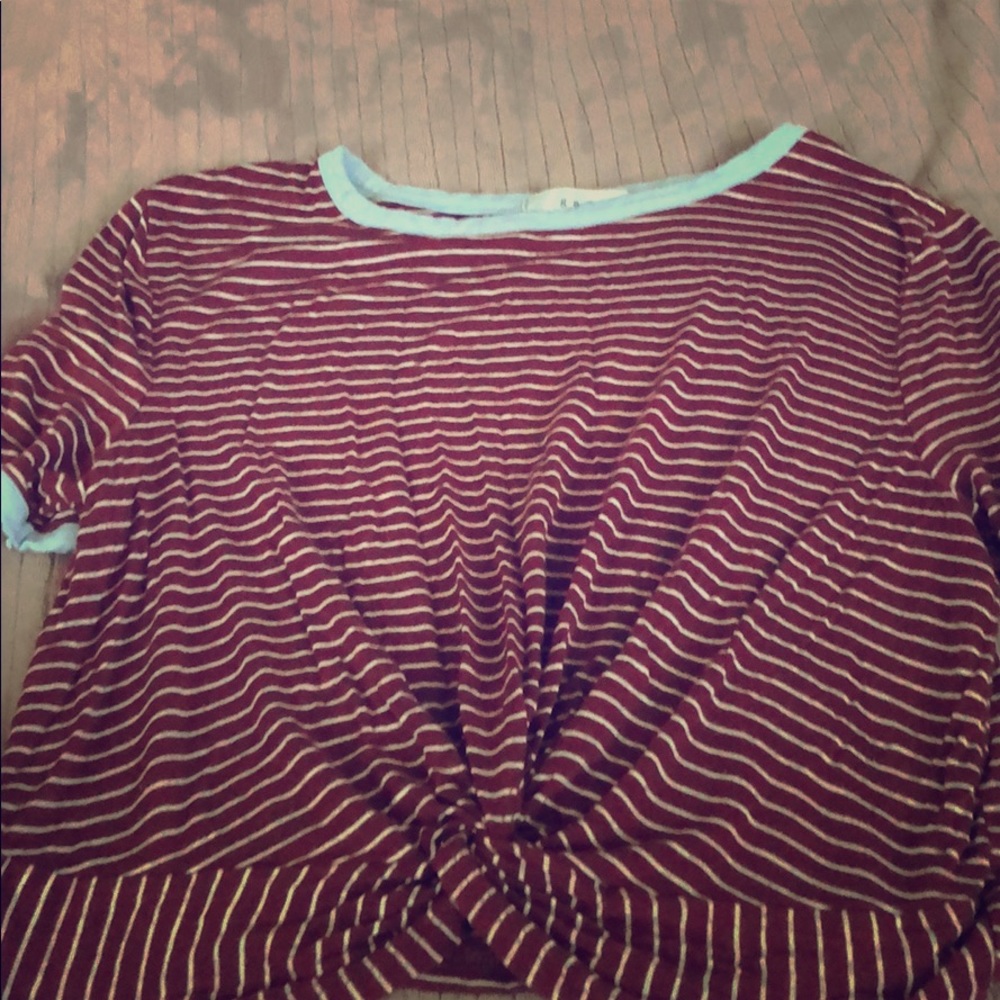 Tee shirt with Not at the bottom